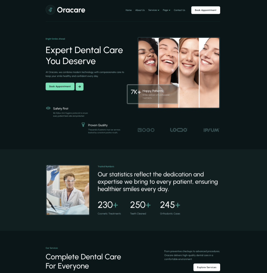 Dental Website Design — Modern & Fast